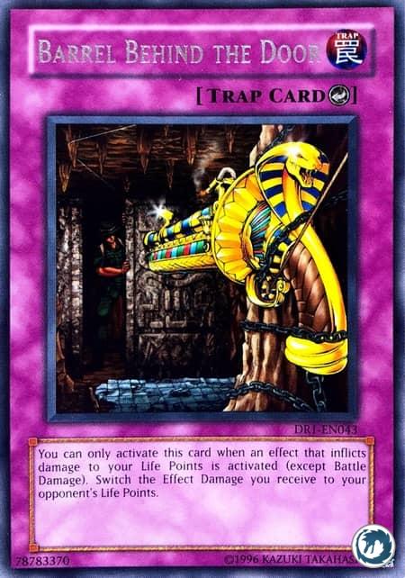 Canon Derrière la Porte (DR1-FR043) - Barrel Behind The Door (DR1-EN043) - Carte Yu-Gi-Oh