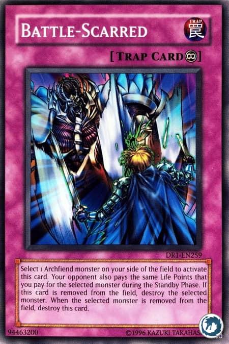 Angoisse de Combat (DR1-FR259) - Battle-Scarred (DR1-EN259) - Carte Yu-Gi-Oh
