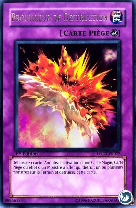 Brouilleur De Destruction (LODT-FR072) - Destruction Jammer (LODT-EN072) - Carte Yu-Gi-Oh