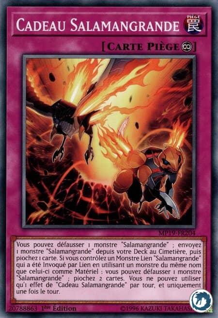 Cadeau Salamangrande (MP19-FR204) - Salamangreat Gift (MP19-EN204) - Carte Yu-Gi-Oh