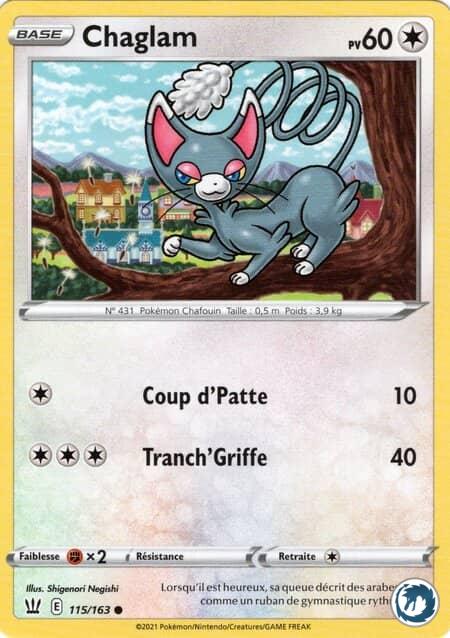 Chaglam (115/163) - Pokémon - Epée & Bouclier