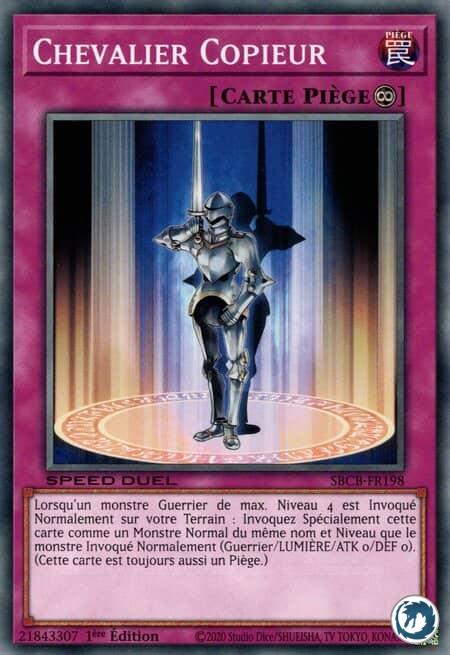 Chevalier Copieur (SBCB-FR198) - Copy Knight (SBCB-EN198) - Carte Yu-Gi-Oh