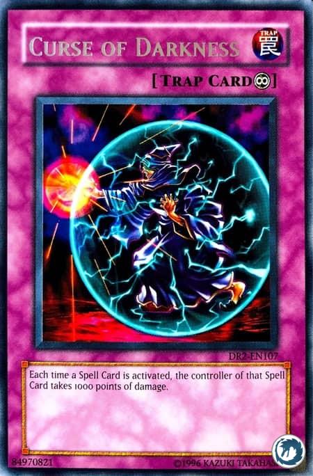 Malédiction des Ténèbres (DR2-FR107) - Curse Of Darkness (DR2-EN107) - Carte Yu-Gi-Oh