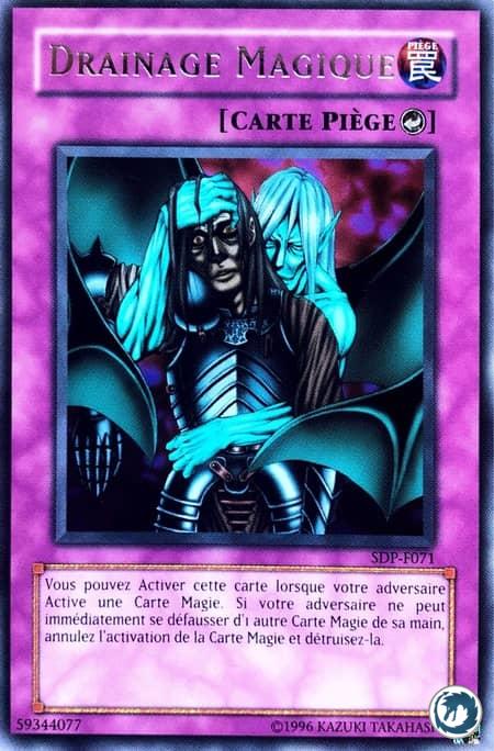 Drainage Magique (SDP-F071) - Magic Drain (PSV-071) - Carte Yu-Gi-Oh
