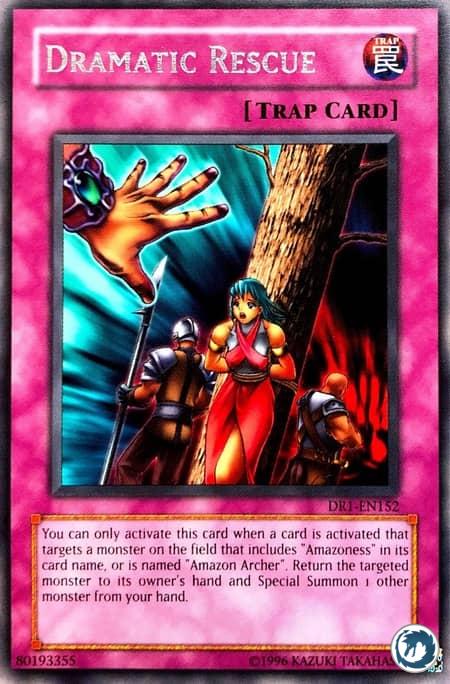 Sauvetage Dramatique (DR1-FR152) - Dramatic Rescue (DR1-EN152) - Carte Yu-Gi-Oh