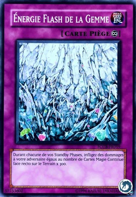 Energie Flash De La Gemme (FOTB-FR059) - Gem Flash Energy (FOTB-EN059) - Carte Yu-Gi-Oh
