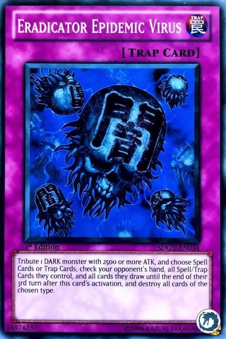 Virus Epidémique d'Eradication (SDGU-FR034) - Eradicator Epidemic Virus (SDGU-EN034) - Carte Yu-Gi-Oh