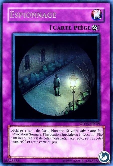 Espionnage (STON-FR059) - Cloak and Dagger (STON-EN059) - Carte Yu-Gi-Oh