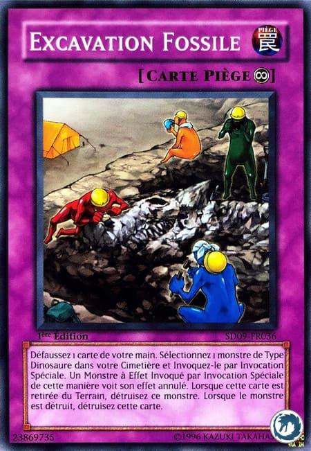 Excavation Fossile (SD09-FR036) - Fossil Excavation (SD09-EN036) - Carte Yu-Gi-Oh