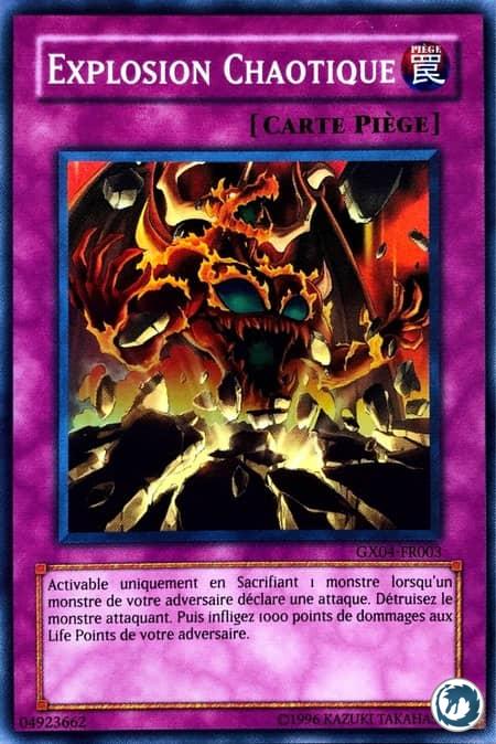 Explosion Chaotique (GX04-FR003) - Chaos Burst (GX04-EN003) - Carte Yu-Gi-Oh