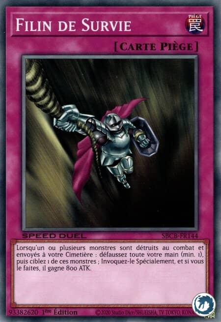 Filin De Survie (SBCB-FR144) - Rope Of Life (SBCB-EN144) - Carte Yu-Gi-Oh