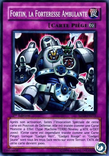 Fortin, La Forteresse Ambulante (SD10-FR031) - Stronghold the Moving Fortress (SD10-EN031) - Carte Yu-Gi-Oh