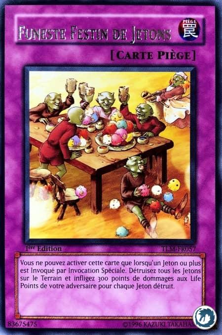 Funeste Festin De Jetons (TLM-FR057) - Token Feastevil (TLM-EN057) - Carte Yu-Gi-Oh