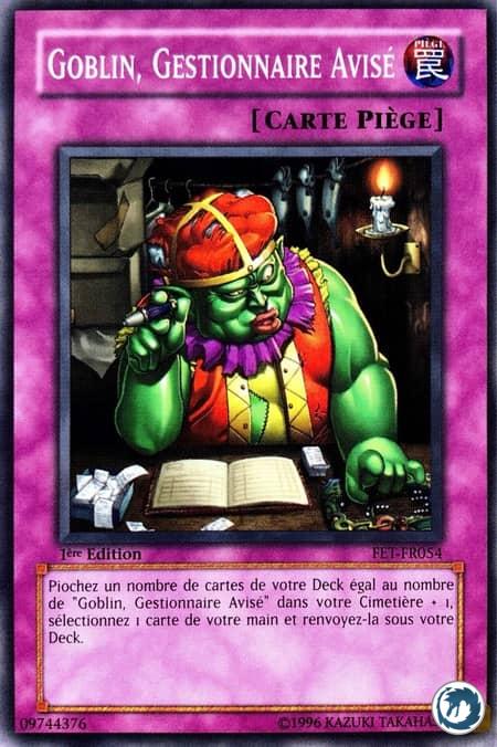 Goblin, Gestionnaire Avisé (FET-FR054) - Good Goblin Housekeeping (FET-EN054) - Carte Yu-Gi-Oh
