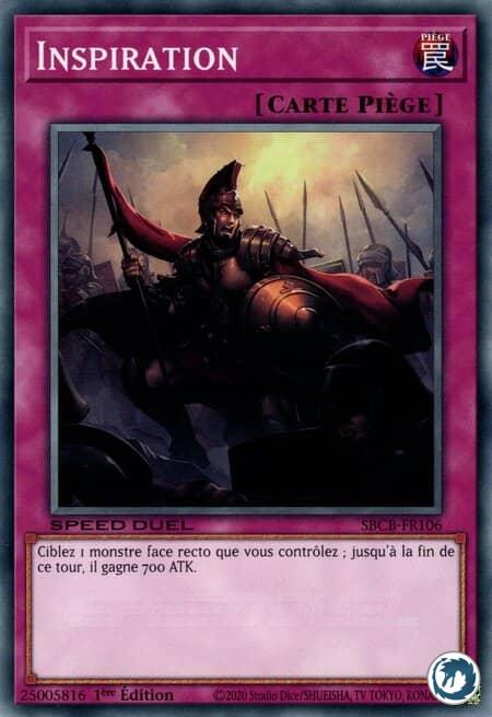 Inspiration (SBCB-FR106) - Inspiration (SBCB-EN106) - Carte Yu-Gi-Oh