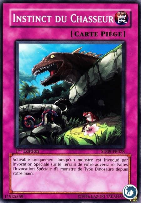Instinct Du Chasseur (SD09-FR028) - Hunting Instinct (SD09-EN028) - Carte Yu-Gi-Oh