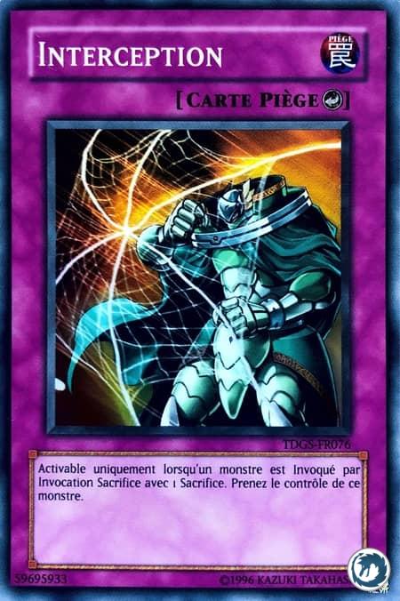 Interception (TDGS-FR076) - Intercept (TDGS-EN076) - Carte Yu-Gi-Oh