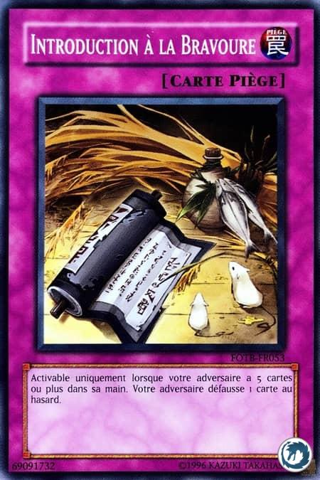 Introduction À La Bravoure (FOTB-FR053) - Introduction to Gallantry (FOTB-EN053) - Carte Yu-Gi-Oh