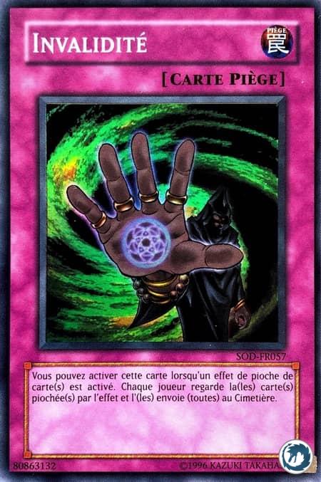 Invalidité (SOD-FR057) - Null and Void (SOD-EN057) - Carte Yu-Gi-Oh