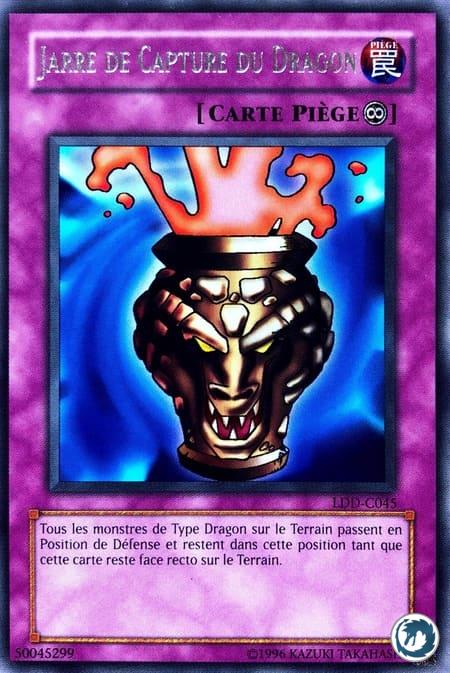 Jarre De Capture Du Dragon (LDD-C045) - Dragon Capture Jar (LOB-045) - Carte Yu-Gi-Oh