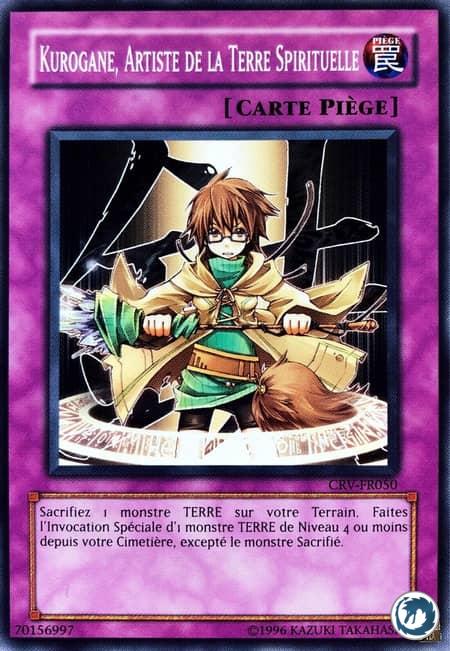 Kurogane, Artiste De La Terre Spirituelle (CRV-FR050) - Spiritual Earth Art - Kurogane (CRV-EN050) - Carte Yu-Gi-Oh