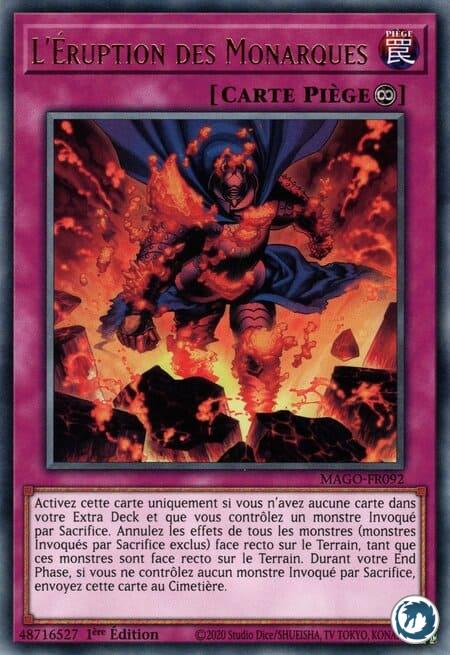 L'Eruption Des Monarques (MAGO-FR092) - The Monarchs Erupt (MAGO-EN092) - Carte Yu-Gi-Oh