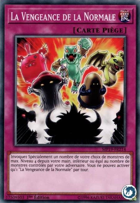 La Vengeance De La Normale (MP19-FR214) - The Revenge of the Normal (MP19-EN214) - Carte Yu-Gi-Oh