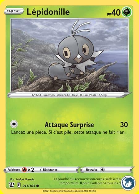 Lépidonille (011/163) - Pokémon - Epée & Bouclier