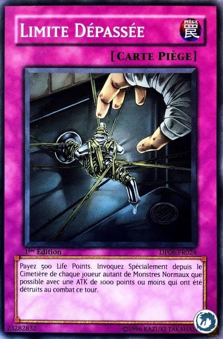 Limite Dépassée (DP06-FR024) - Over Limit (DP06-EN024) - Carte Yu-Gi-Oh