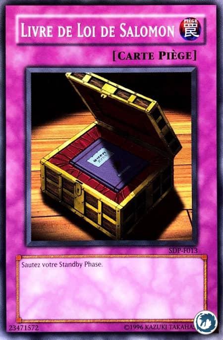 Livre De Loi De Salomon (SDP-F013) - Salomon's Lawbook (PSV-EN013) - Carte Yu-Gi-Oh