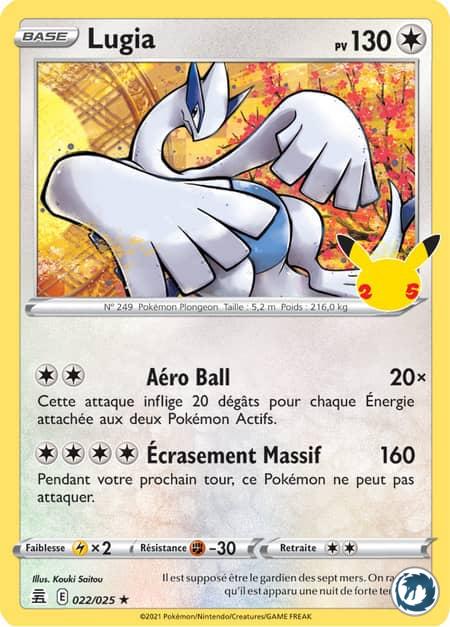 Lugia (022/025) - Pokémon - Collection Célébration 25 ans