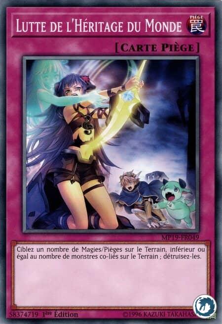 Lutte De L'Héritage Du Monde (MP19-FR049) - World Legacy Struggle (MP19-EN049) - Carte Yu-Gi-Oh