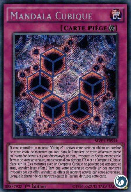 Mandala Cubique (MVP1-FRS44) - Cubic Mandala (MVP1-ENS44) - Carte Yu-Gi-Oh