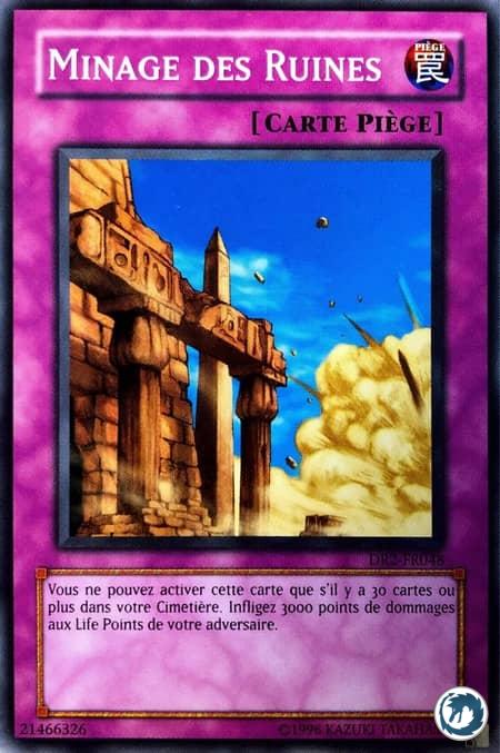 Minage Des Ruines (DR2-FR048) - Blasting the Ruins (DR2-EN048) - Carte Yu-Gi-Oh