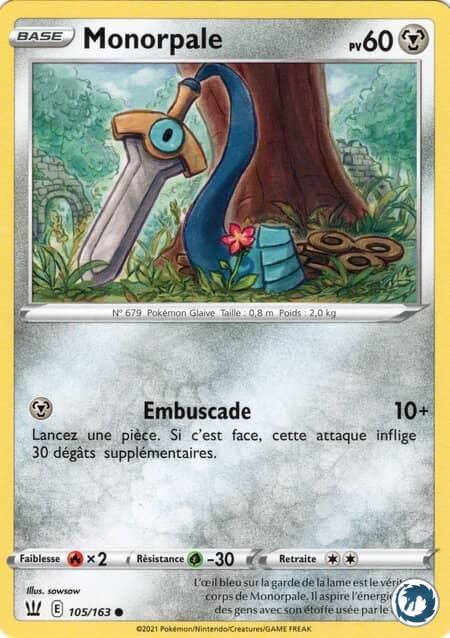 Monorpale (105/163) - Pokémon - Epée & Bouclier