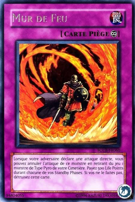 Mur De Feu (FOTB-FR060) - Firewall (FOTB-EN060) - Carte Yu-Gi-Oh