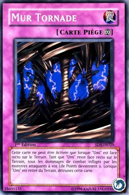 Mur Tornade (SD4-FR029) - Tornado Wall (SD4-EN029) - Carte Yu-Gi-Oh