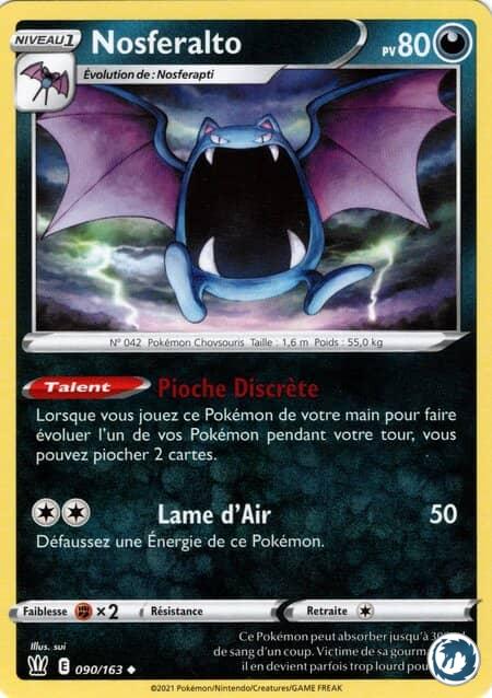 Nosferalto (090/163) - Pokémon - Epée & Bouclier
