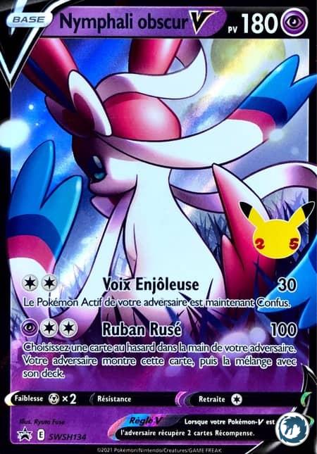 Nymphali Obscur (SWSH134) - Pokémon - Collection Célébration 25 ans