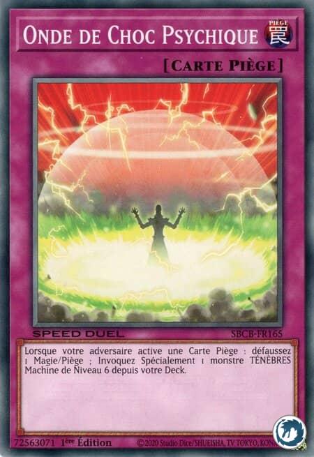 Onde De Choc Psychique (SBCB-FR165) - Psychic Shockwave (SBCB-EN165) - Carte Yu-Gi-Oh