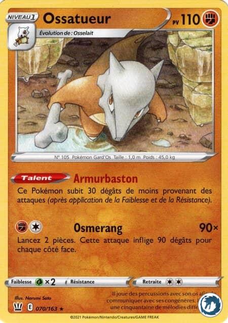 Ossatueur (070/163) - Pokémon - Epée & Bouclier