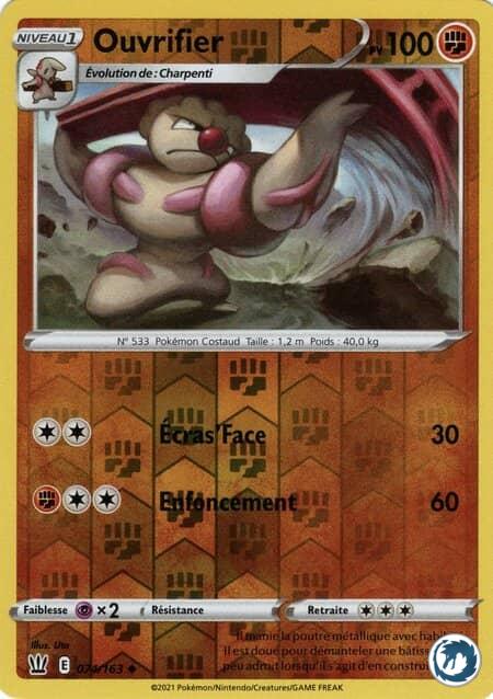 Ouvrifier (074/163) - Pokémon - Epée & Bouclier
