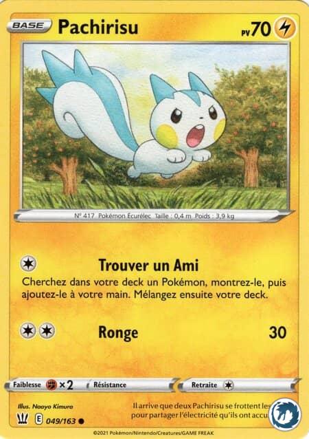 Pachirisu (049/163) - Pokémon - Epée & Bouclier