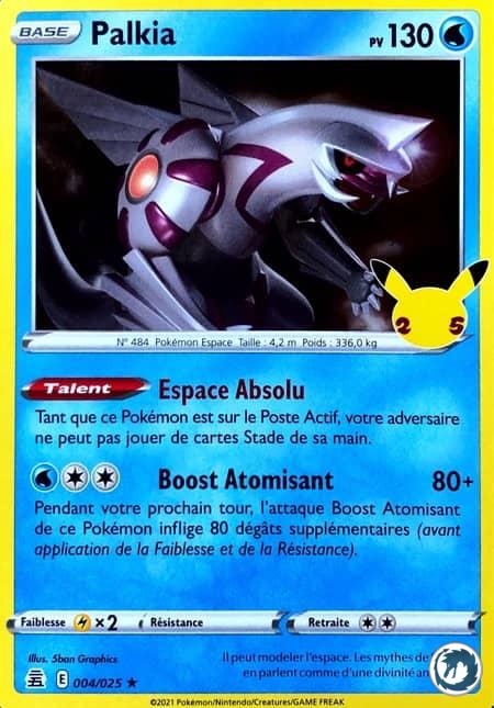 Palkia (004/025) - Pokémon - Collection Célébration 25 ans