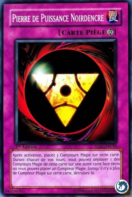 Pierre De Puissance Noirdencre (SDSC-FR036) - Pitch-Black Power Stone (SDSC-EN036) - Carte Yu-Gi-Oh