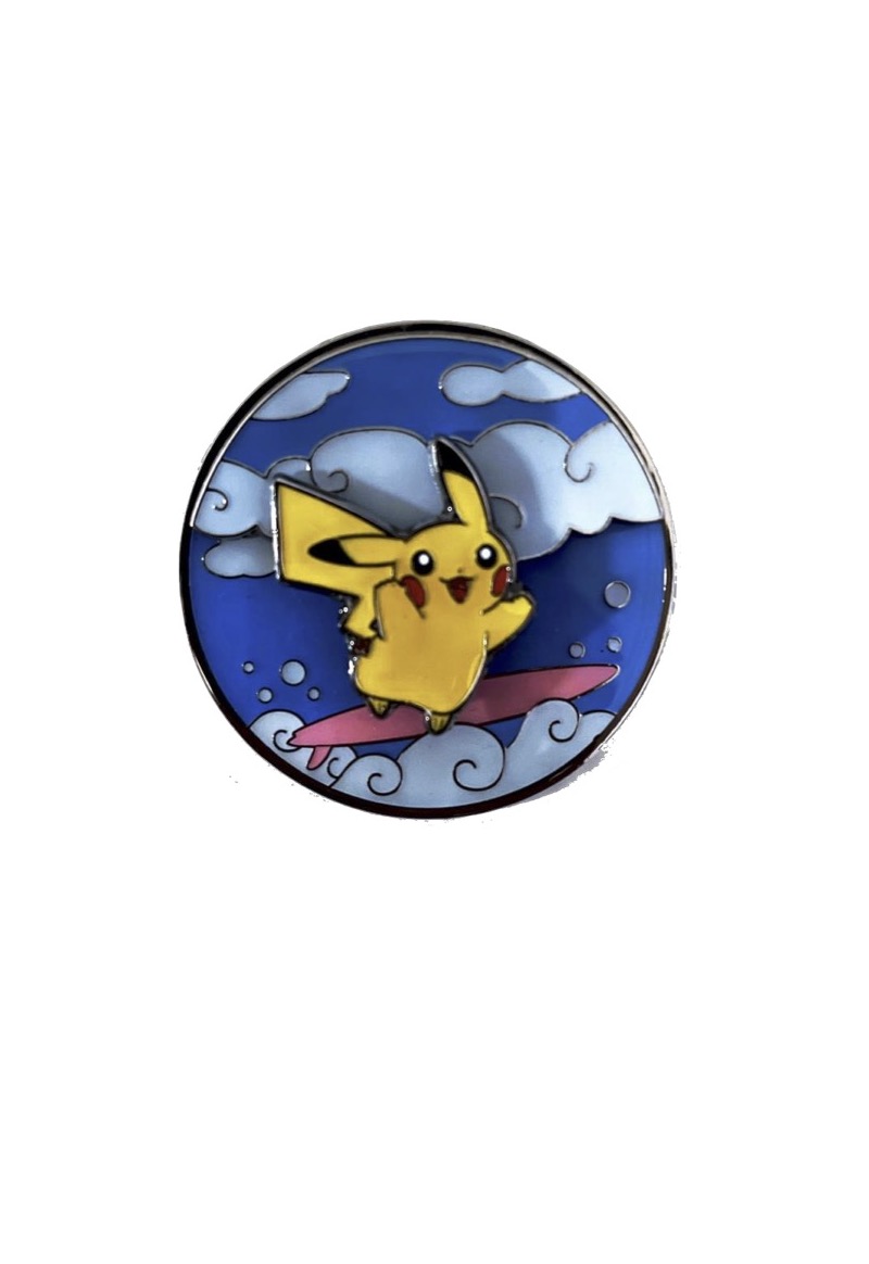 Pin's Deluxe de Pikachu Surfeur