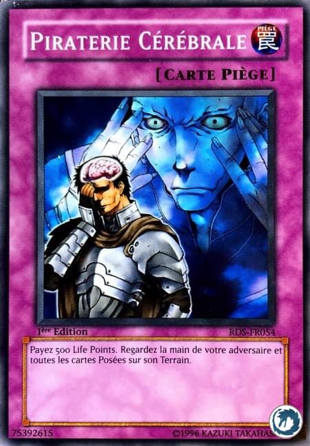 Piraterie Cérébrale (RDS-FR054) - Mind Haxorz (RDS-EN054) - Carte Yu-Gi-Oh