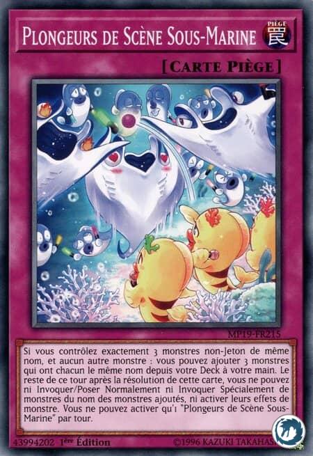 Plongeurs De Scène Sous-Marine (MP19-FR215) - Subsurface Stage Divers (MP19-EN215) - Carte Yu-Gi-Oh
