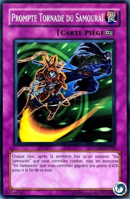 Prompte Tornade Du Samouraï (STON-FR058) - Swift Samurai Storm! (STON-EN058) - Carte Yu-Gi-Oh