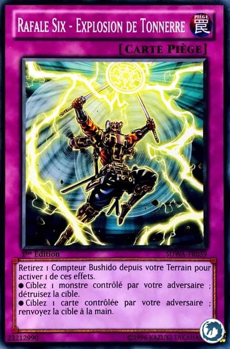 Rafale Six - Explosion De Tonnerre (SDWA-FR039) - Six Strike - Thunder Blast (SDWA-EN039) - Carte Yu-Gi-Oh